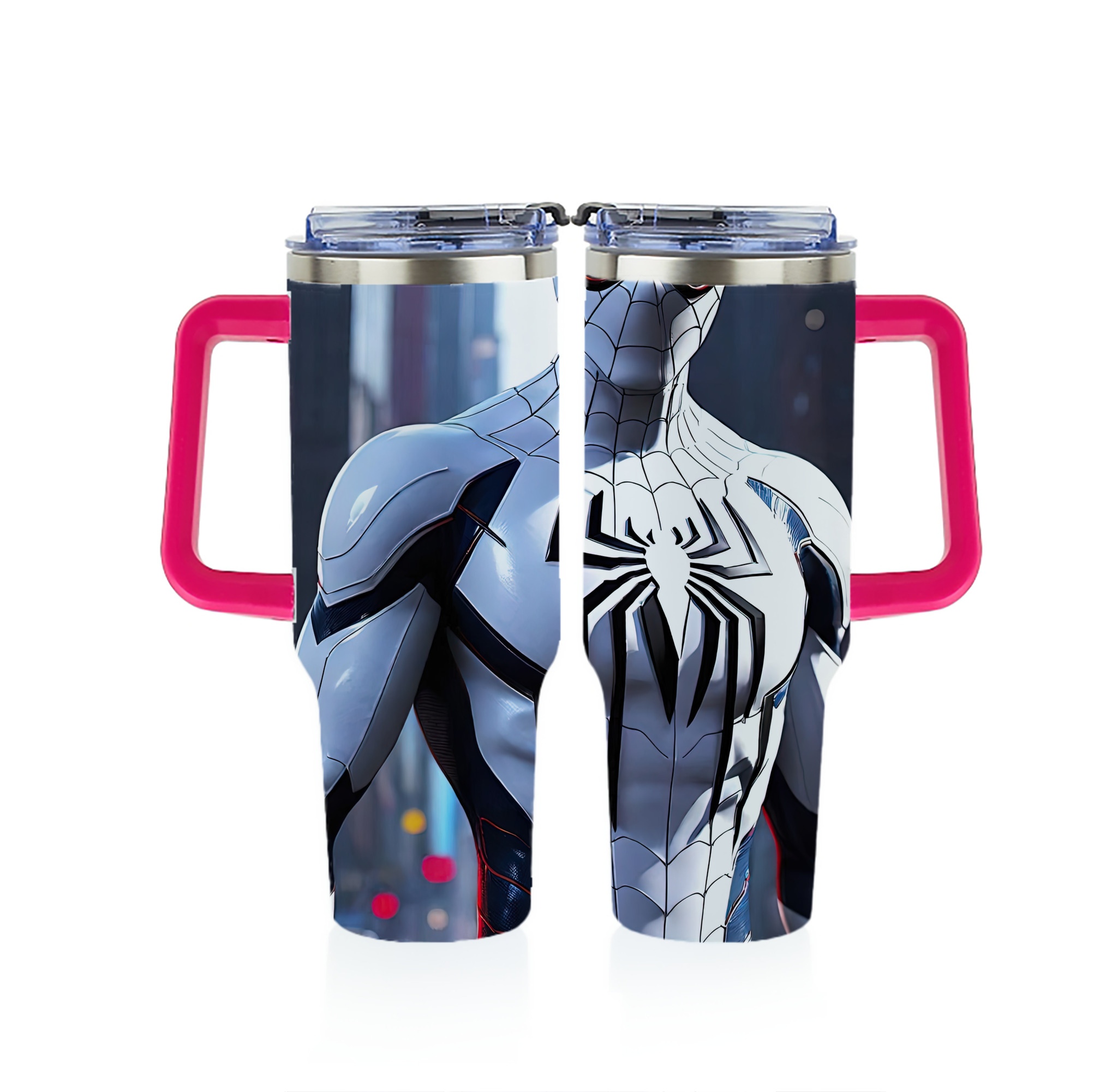 （画像用） Spider Man スパイダーマン 1200ｍLフルプリント車用タンブラー